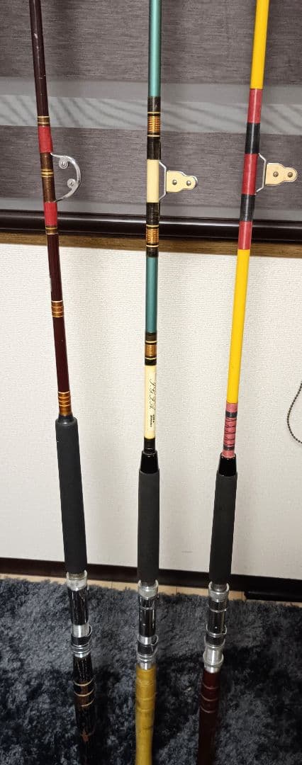 オリムピック トローリングロッドまとめて3本　メンテナンス済