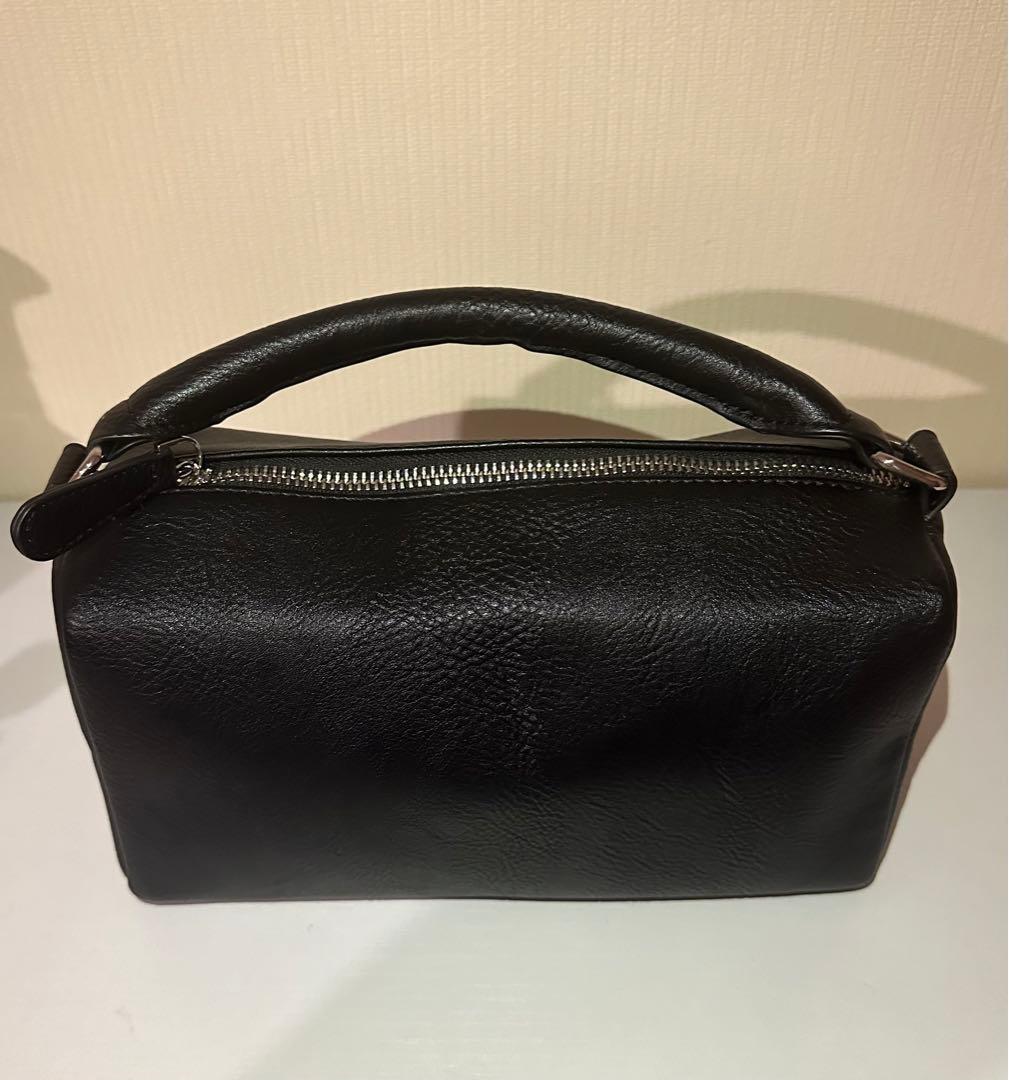 the cle / box bag 合皮レザーバッグ