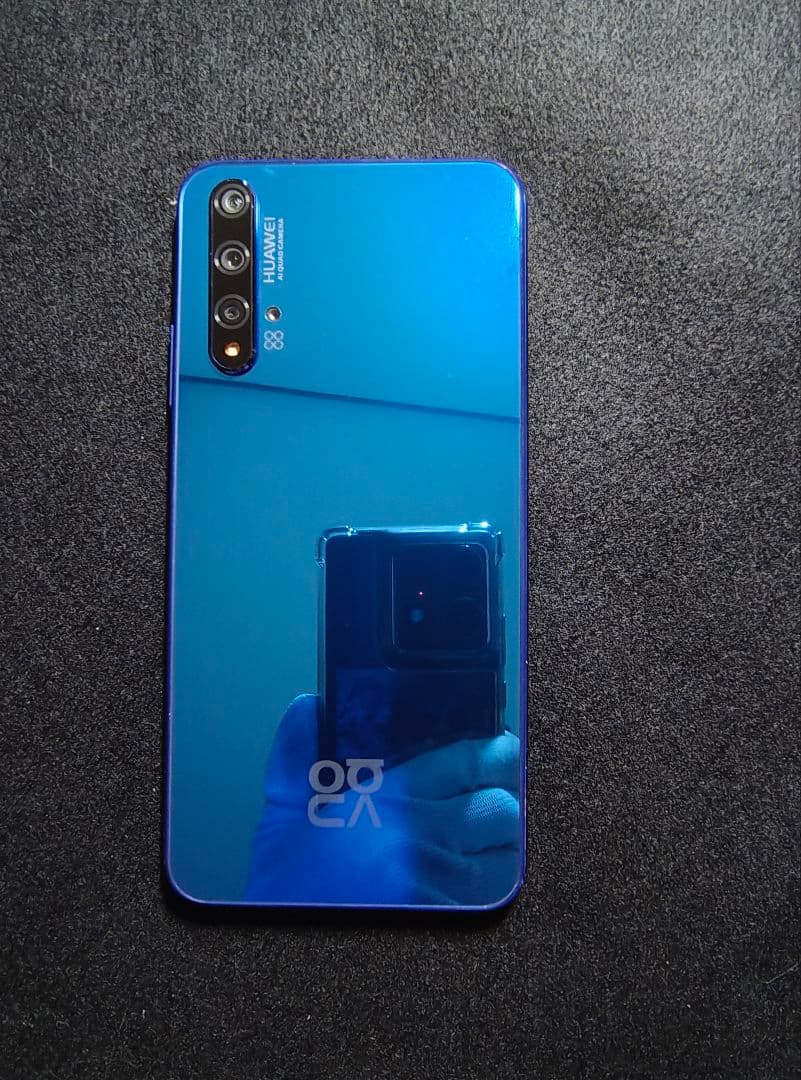 HUAWEI nova 5T SIMフリー 新品ケース、新品ケーブル付き