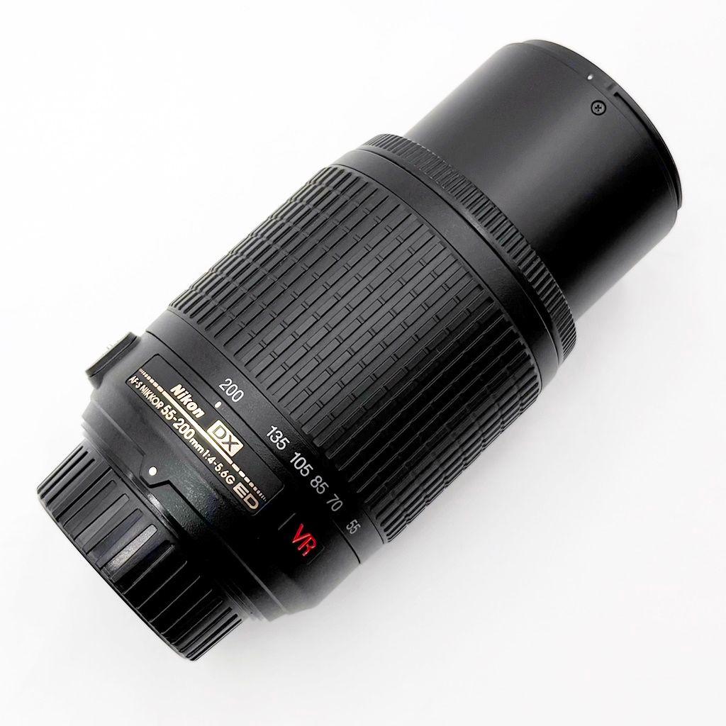 ニコン Nikon D40 55-200mm 望遠レンズセット 一眼レフ カメラ