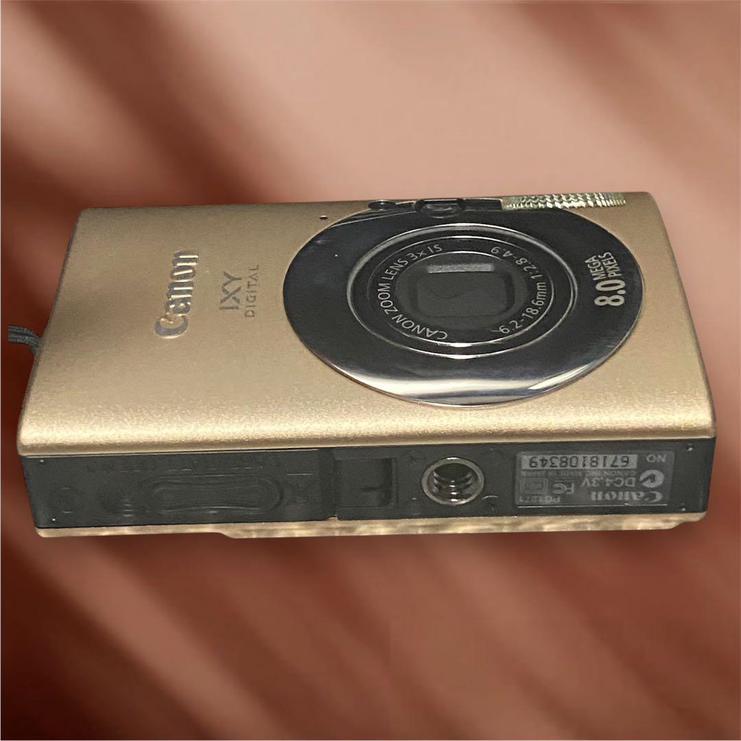 良品♪【Canon】キャノン IXY DIGITAL 20 IS/キャメル
