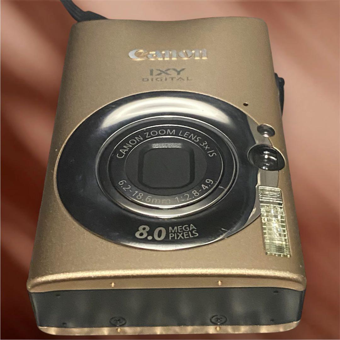 良品♪【Canon】キャノン IXY DIGITAL 20 IS/キャメル