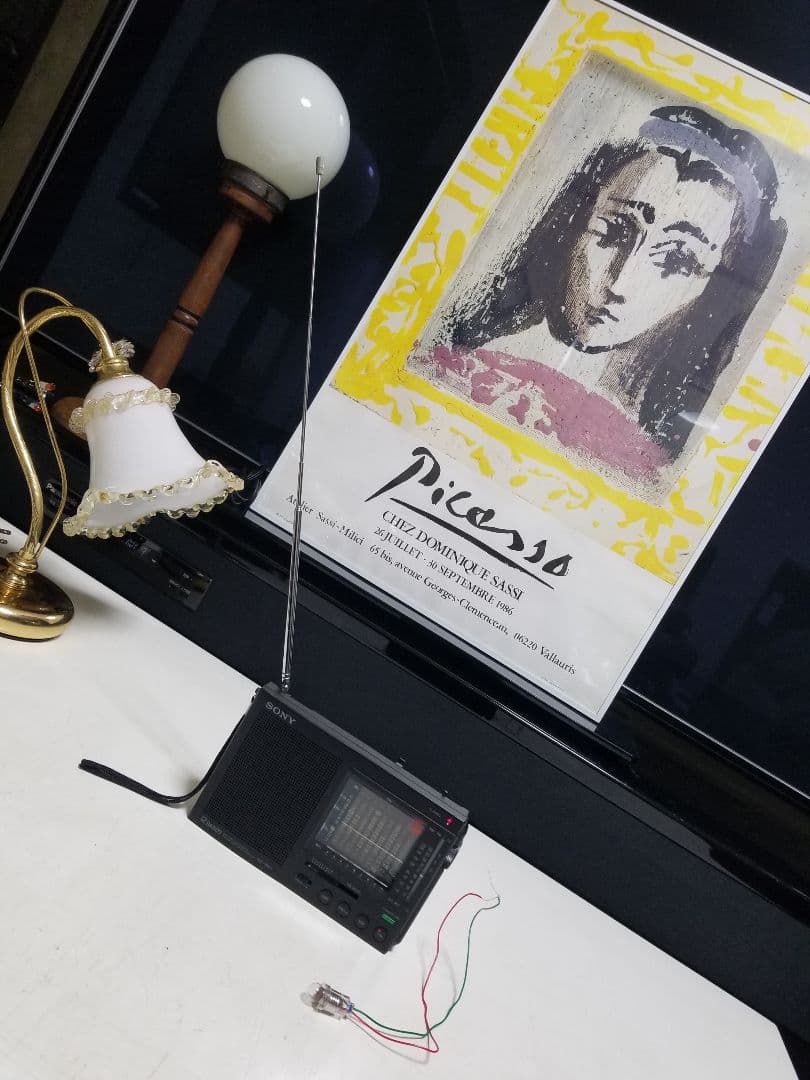 1986年　希少　パブロ　シェ　ドミニク　サッシ　ピカソ　モダン　展示会ポスター