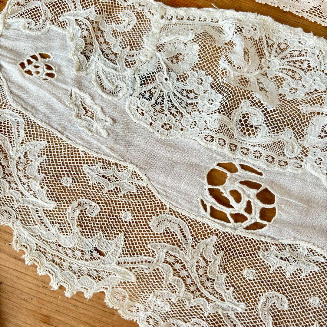 フランスアンティークレース.ハンカチ色々セット