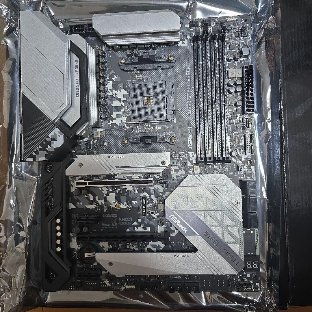 ASRock B550 STEEL LEGEND ATXマザーボード