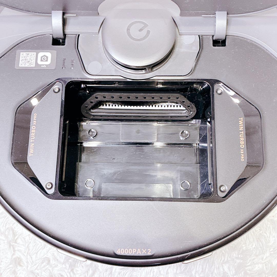 Anker Eufy Clean X8Pro ロボット掃除機 ブラック ドック付