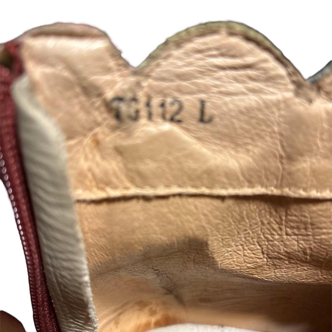 美品　Estacion エスタシオン アヒルモチーフ 本革 ブーツ　Lサイズ