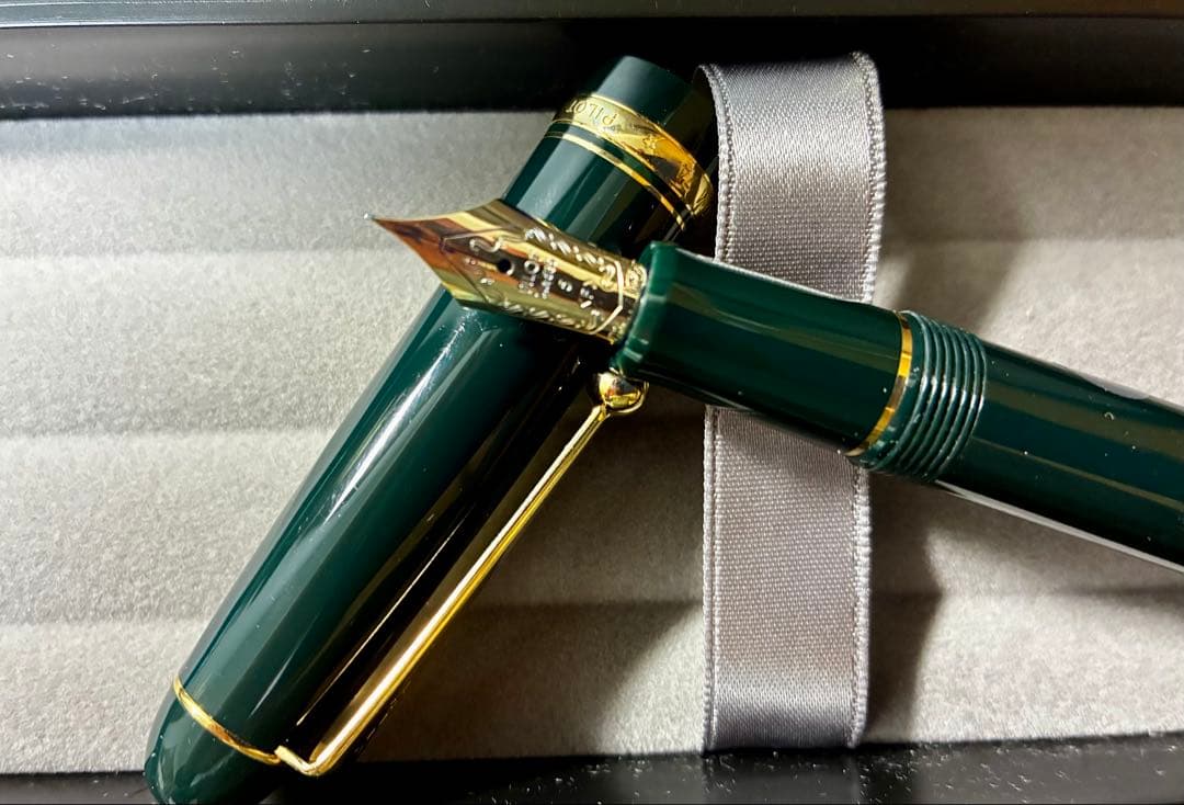 PILOT 万年筆 カスタム74グリーン F