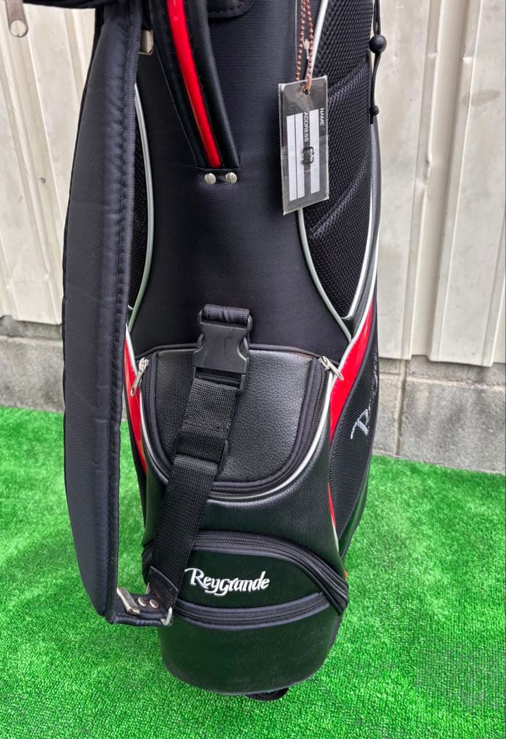 BRIDGESTONE ゴルフキャディバッグ 赤黒