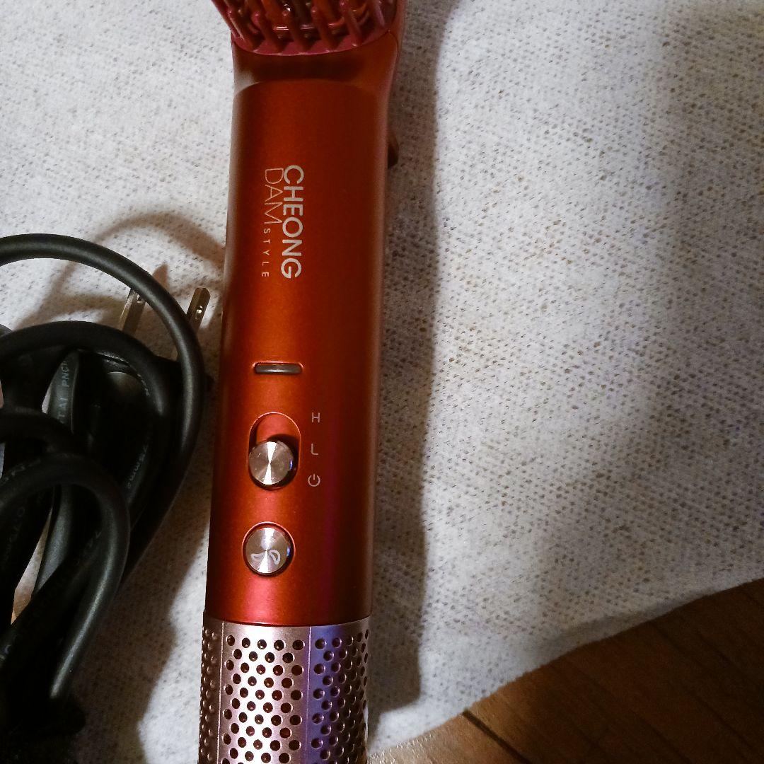 チョンダムスタイル、 マゼンダピンク、ダブルアクションヘア ブラシ、ヘアアイロン