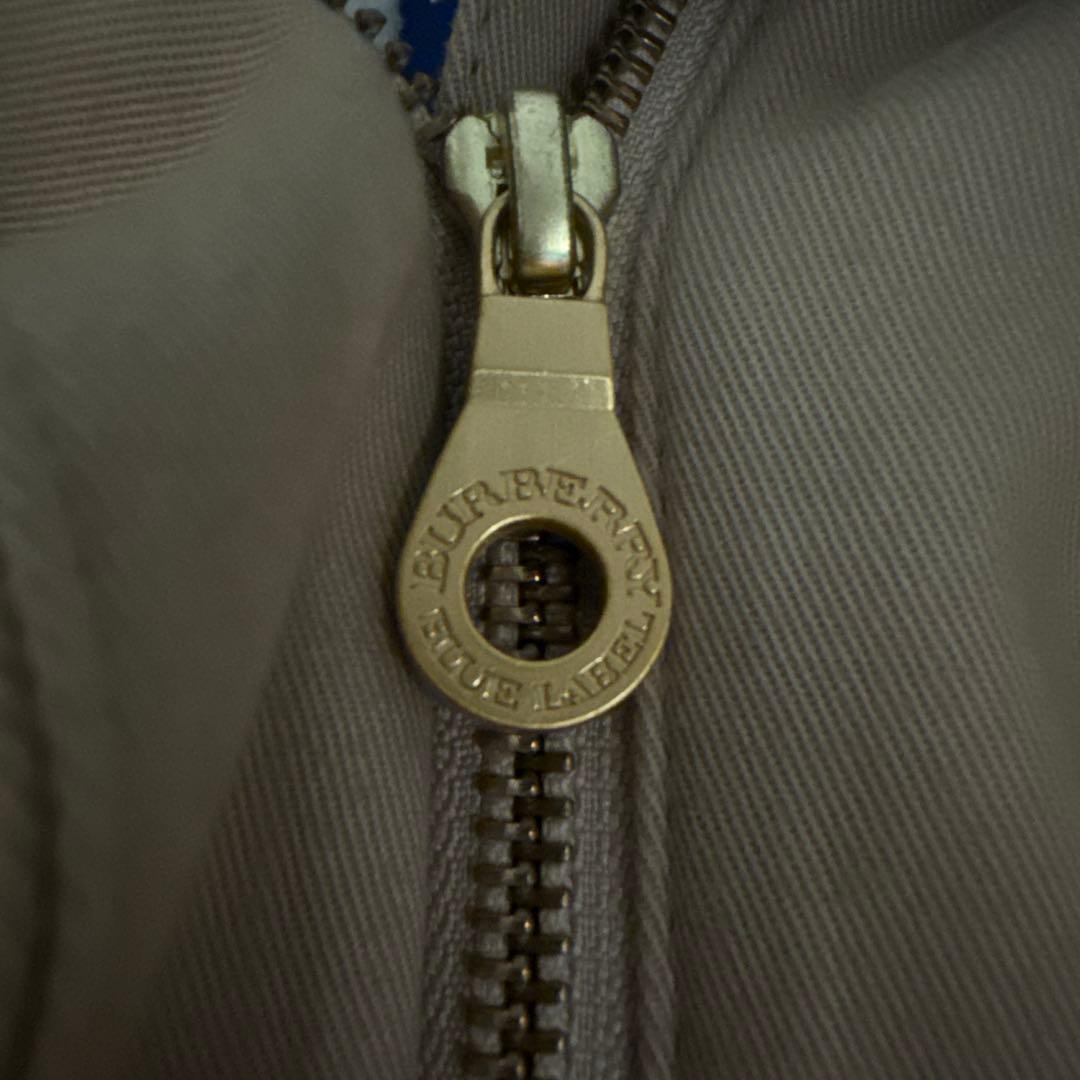 BURBERRY BLUE LABEL バーバリーブルーレーベルモッズコート美品