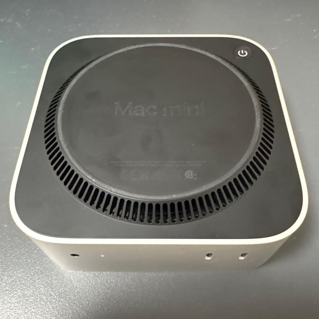 【Apple】M4 Mac mini メモリ16GB SSD256GB【美品】