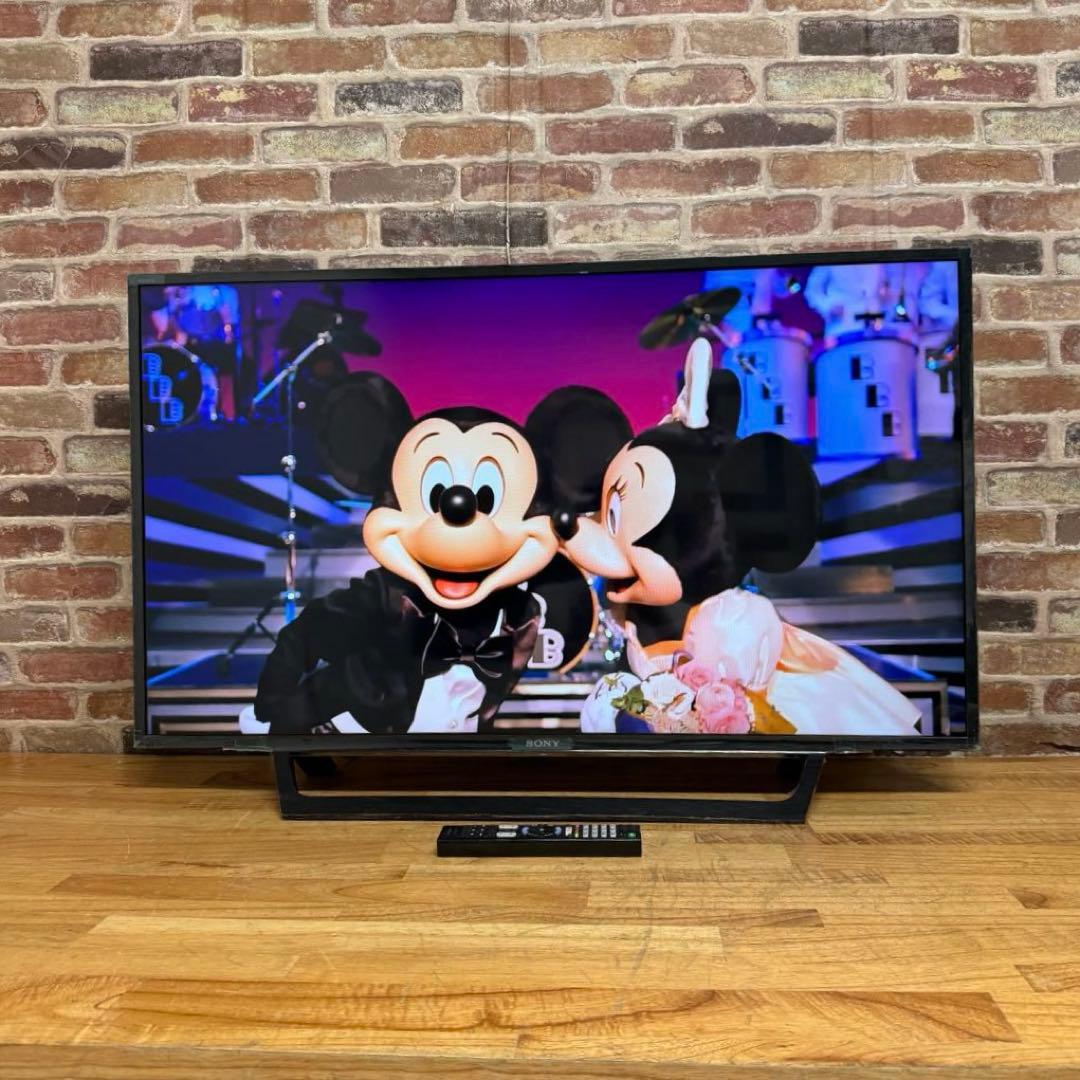 SONY 43V型 液晶テレビ BRAVIA KJ-43W730E 動画アプリ○