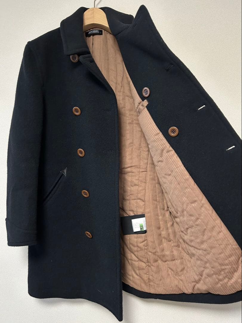 RUDE GALLERY/メルトンコート/TEDS LONG/size2/黒