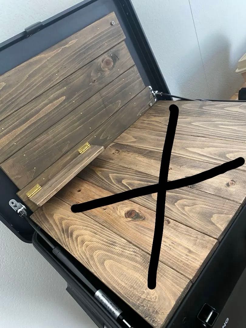 天板込みsoomloom deerest アルミコンテナ　X-PANDA 50L