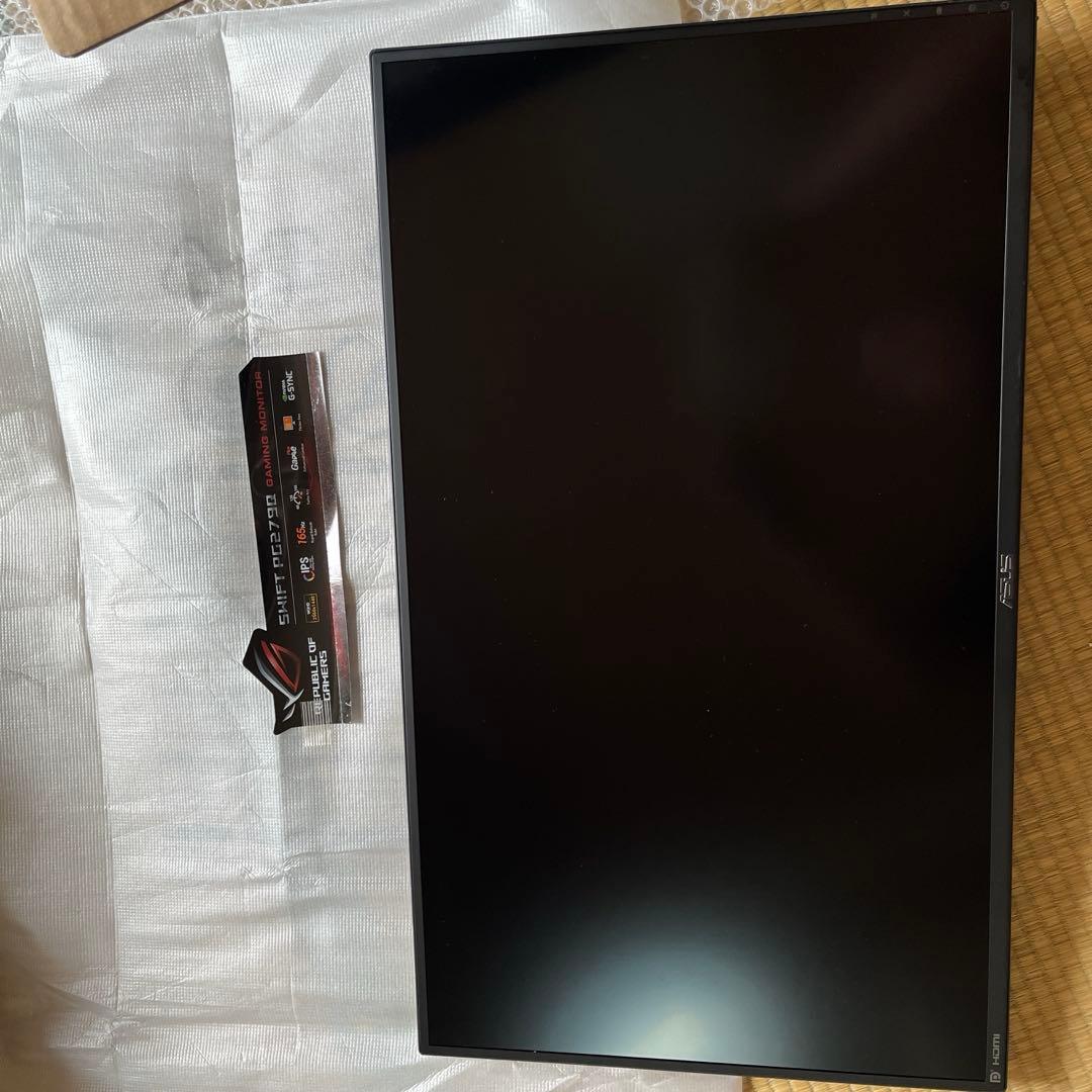 ASUS ゲーミングモニター SWIFT PG279Q WQHD 165Hz