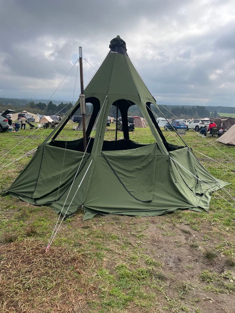 最終値引き　DOD レンコンテント　2l カーキ