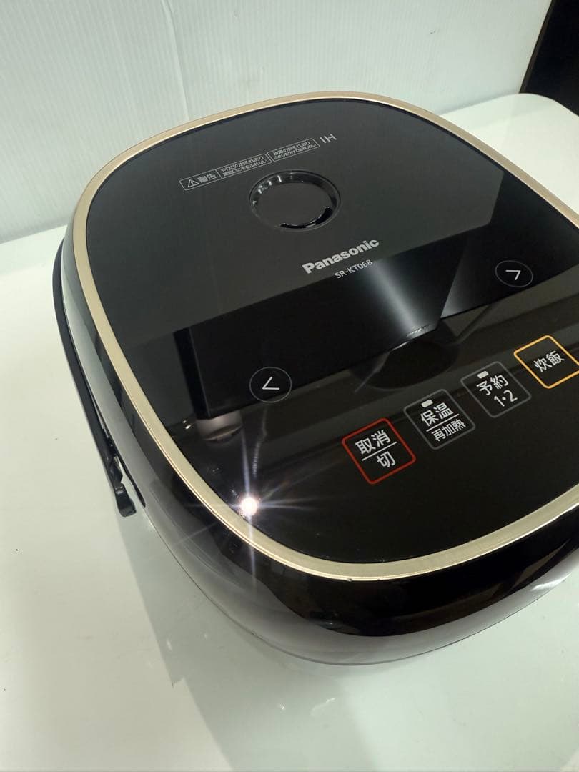Panasonic IHジャー炊飯器 SR-KT068 0.63L 備長炭釜