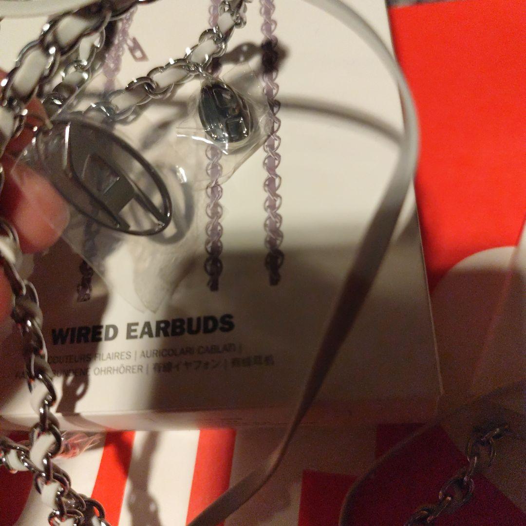 DIESEL Wired Earbuds チェーンデザイン