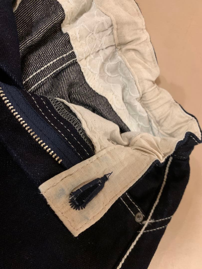 【未使用】ミナペルホネン　キッズ　alwaysデニムパンツ110