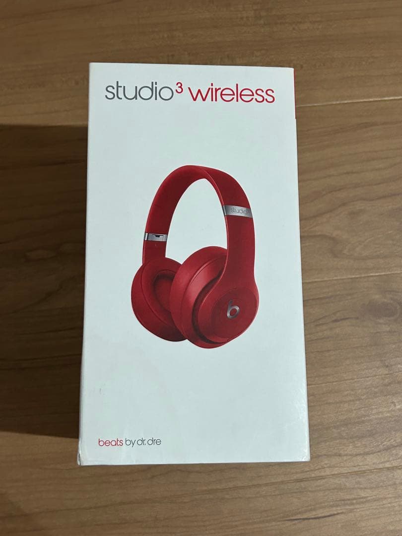 Beats Studio3 ビーツ 赤 レッド ヘッドホン