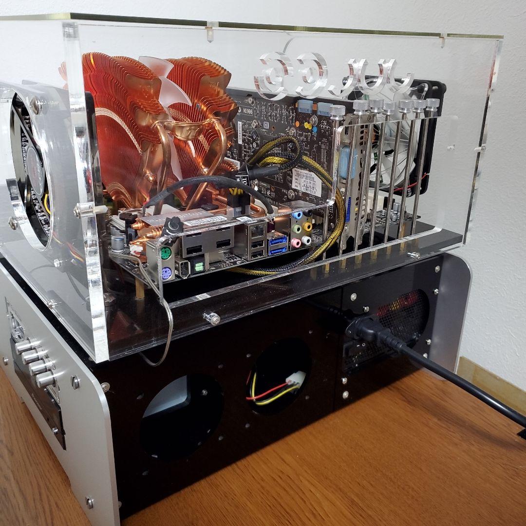 JURESケース　自作ほぼ組み立て済みパソコン