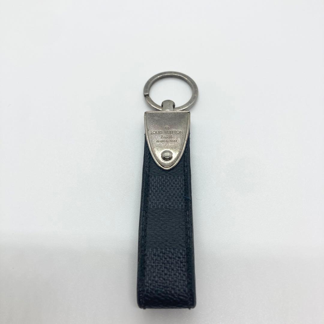 ルイヴィトン ポルトクレ・ドラゴンヌ キーリング キーホルダー ダミエ