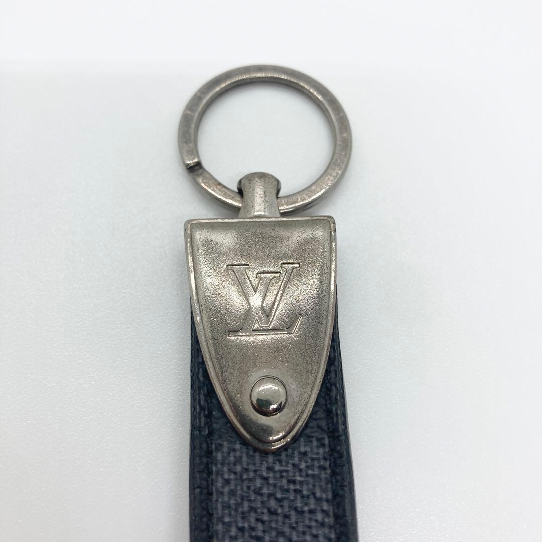 ルイヴィトン ポルトクレ・ドラゴンヌ キーリング キーホルダー ダミエ