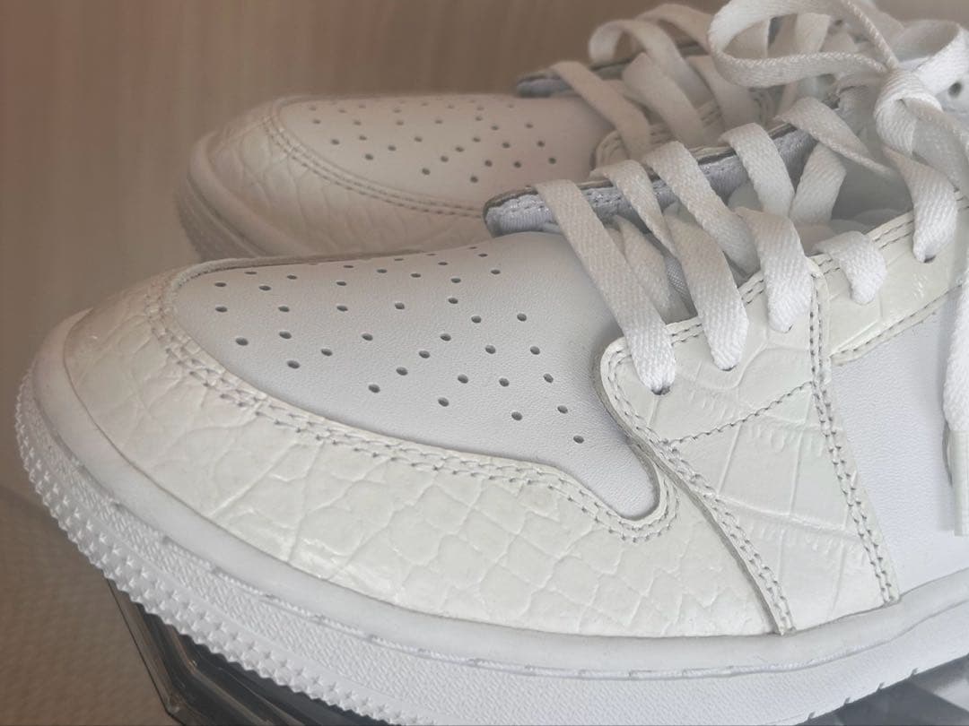 NIKE AIR JORDAN 1 LOW GOLF white 27センチ