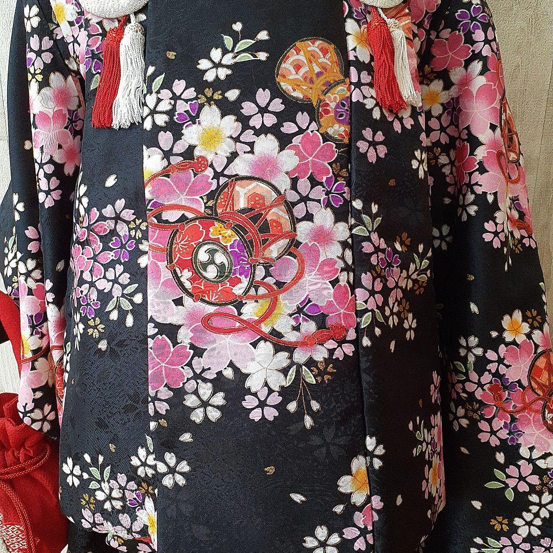 七五三 女の子 黒 3歳