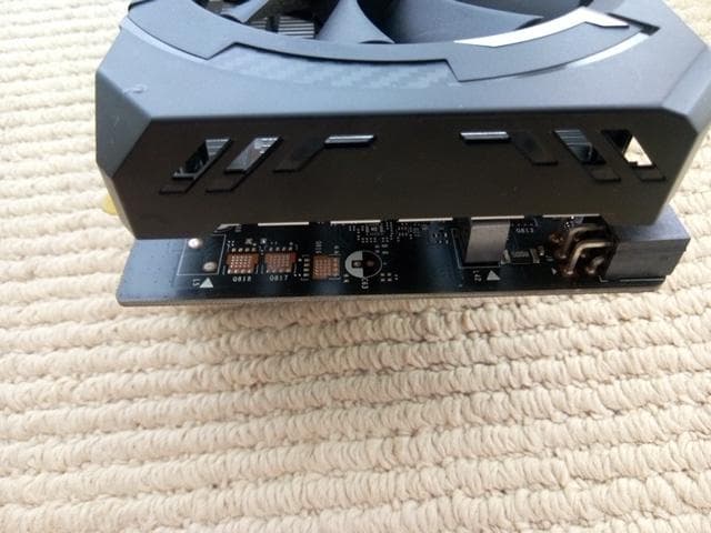 グラフィックボード・グラボ・ビデオカード MSI GeForce GTX1650 D6 AERO ITX OCV1 4GB