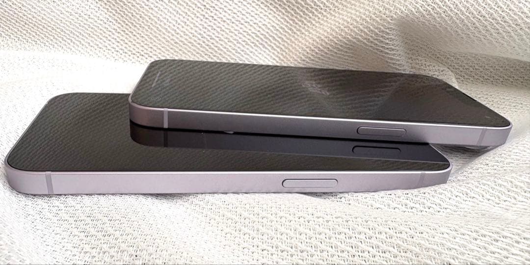 Apple iPhone14【2台】128GB パープル　充電器付き 美品