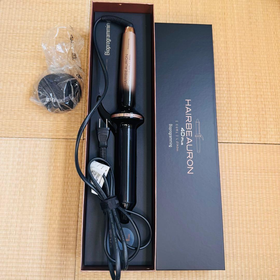 【美品】ヘアビューロン 4D Plus カールアイロン 34mm｜元箱　22年製
