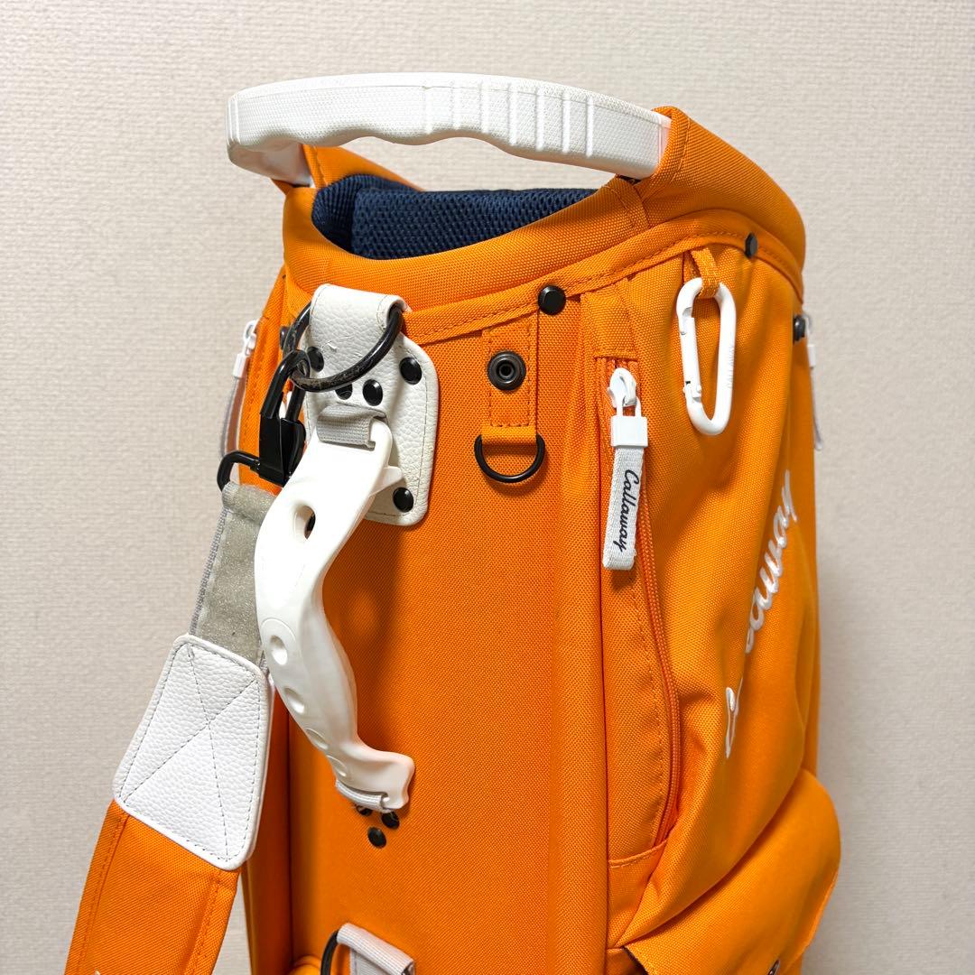 状態良好｜Callaway キャロウェイ　アドバンス　キャディバッグ　オレンジ