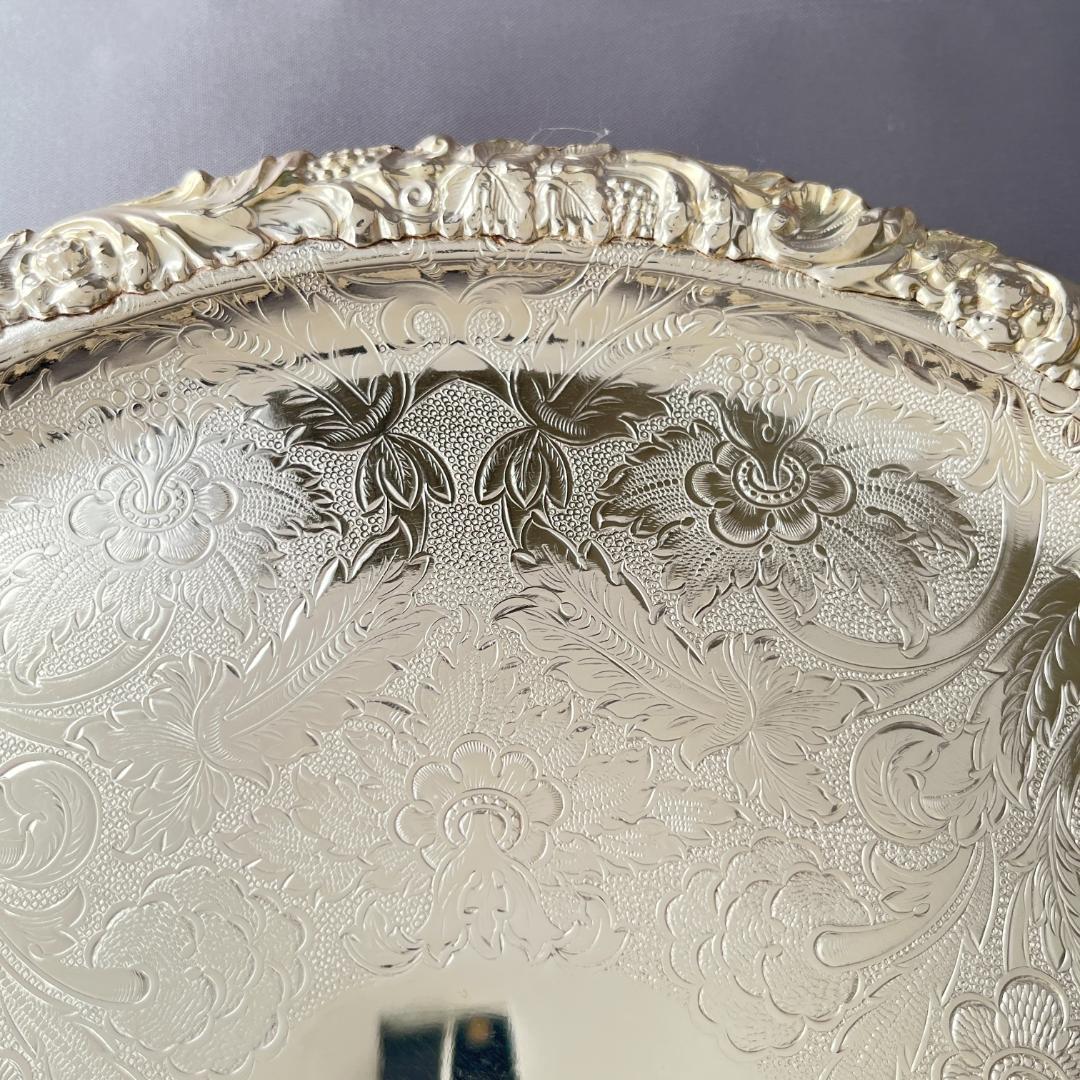 【Barker & Ellis】 ドリンクトレー / ギャラリートレー　25cm