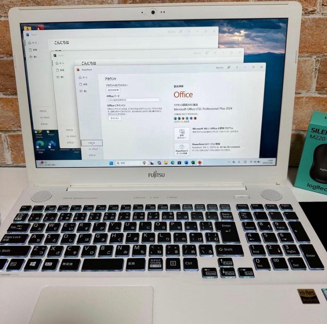 【超美品‼】富士通ノート PC Corei7 SSD512GB メモリ16GB