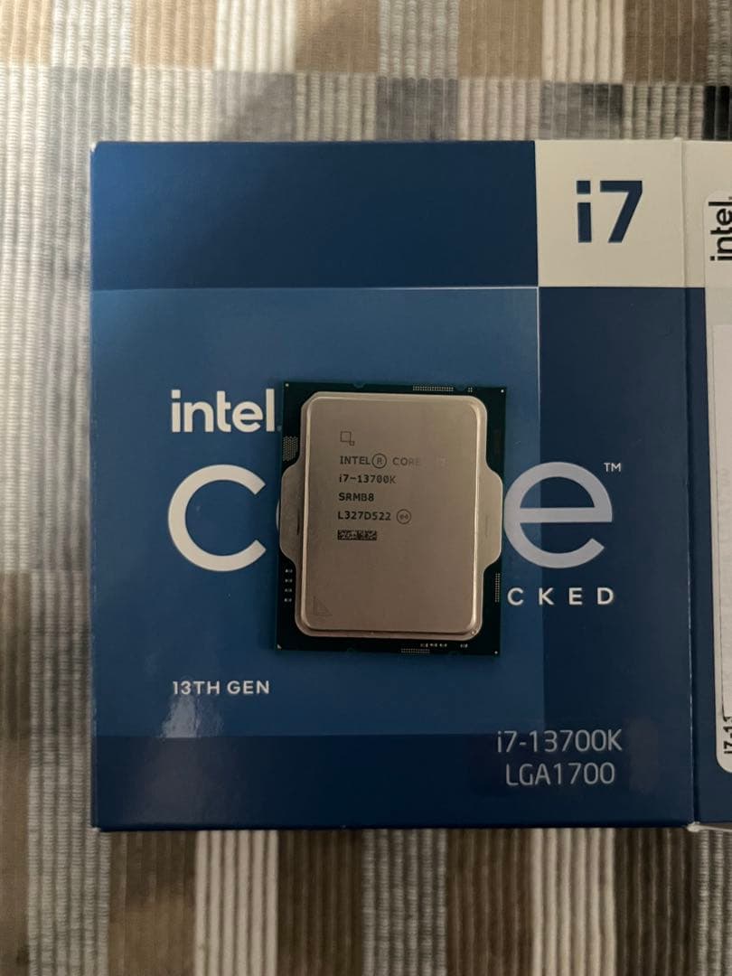 CPU corei7-13700k