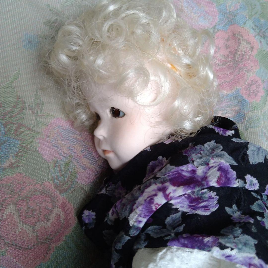 ✭ビスクドール 創作人形優しさ溢れる貴婦人穏やかな笑顔で語り掛けてきそうな憂い。