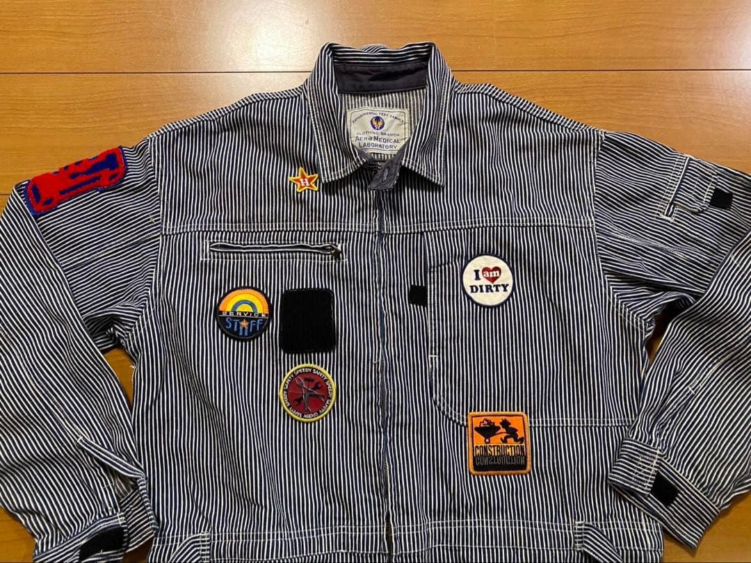 リアルマッコイ　オーバーオール　サイズ44