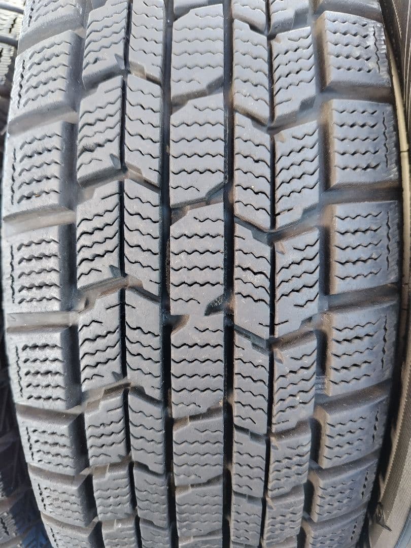 165/65R14【2/2】スタッドレスタイヤ、スチールホイール付、2本分割