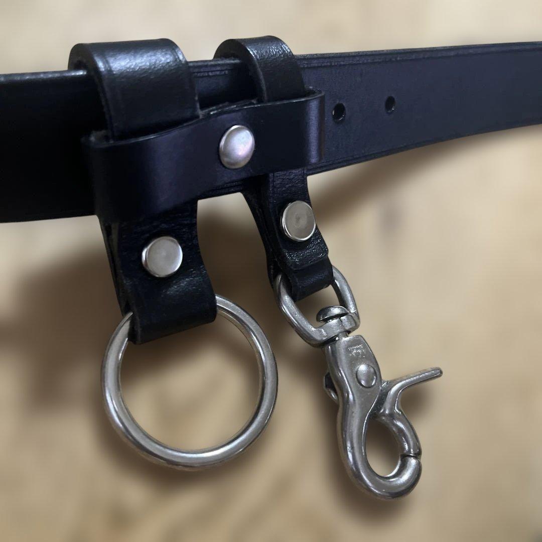 美品COMME des GARCONS 男女兼用LEATHERベルト