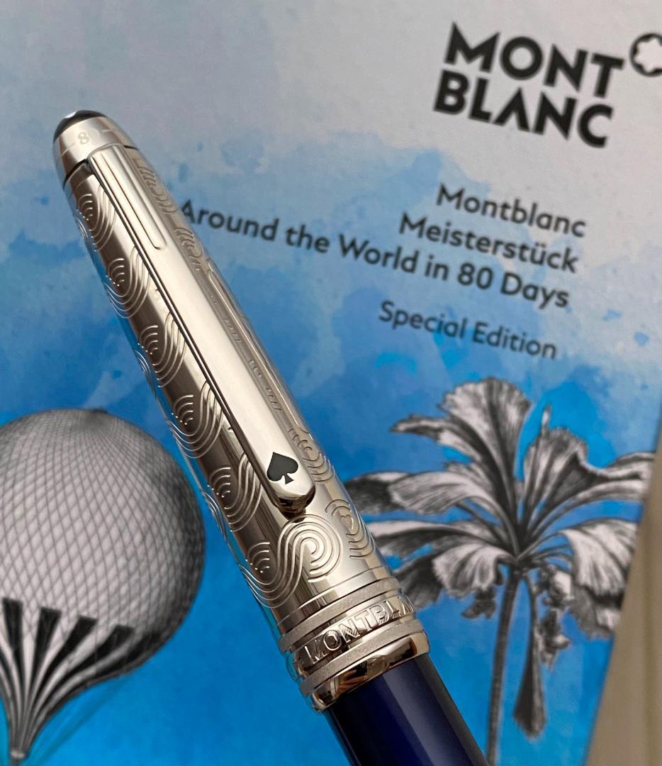 超美品 モンブラン アラウンド ザワールド ソリテール ドゥエ ローラーボール