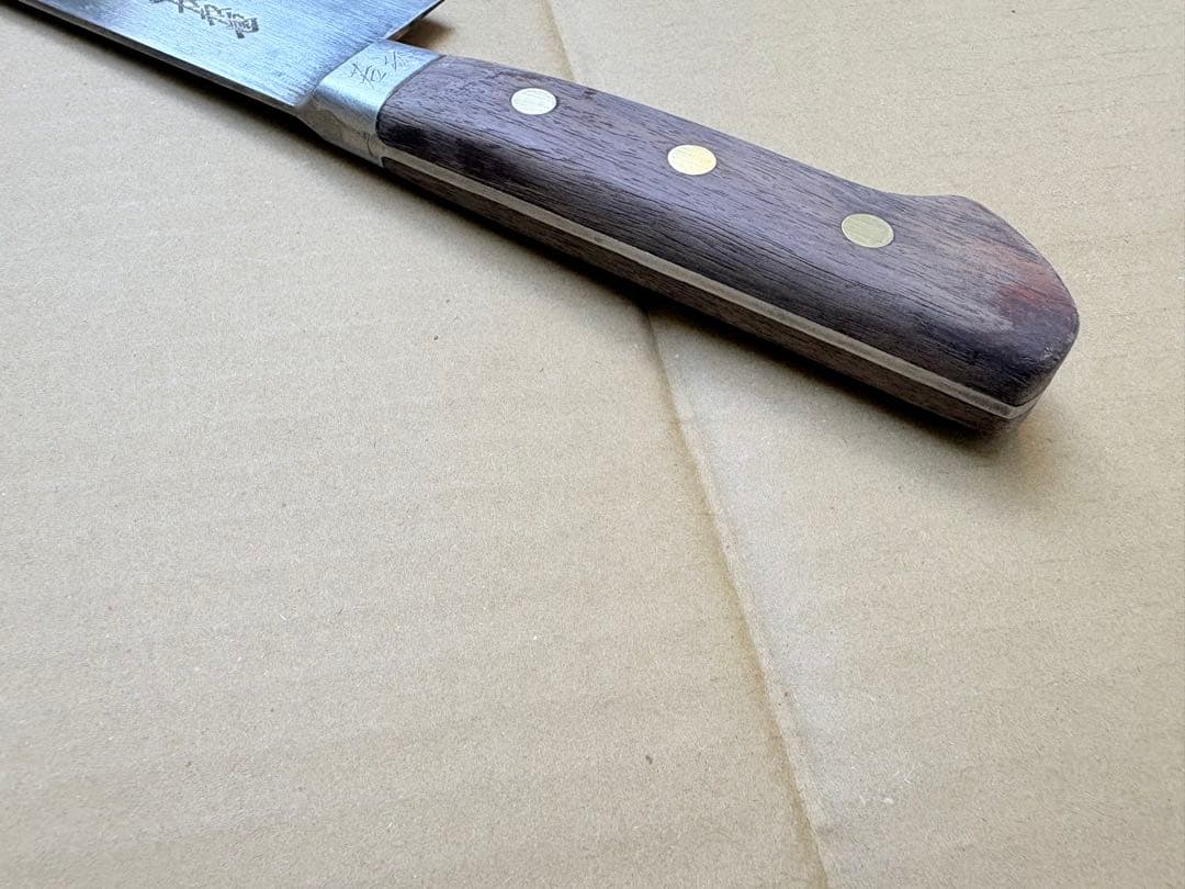 かね惣 牛刀 約320mm 日本鋼 尺一