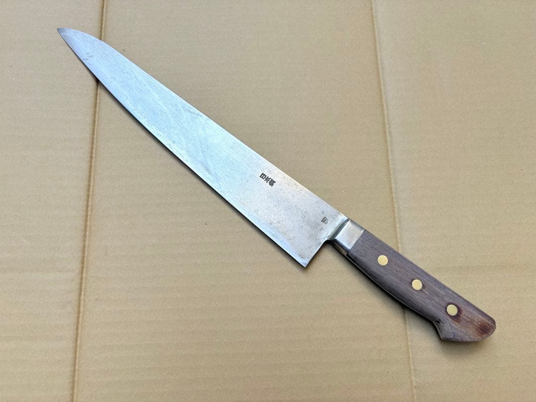 かね惣 牛刀 約320mm 日本鋼 尺一