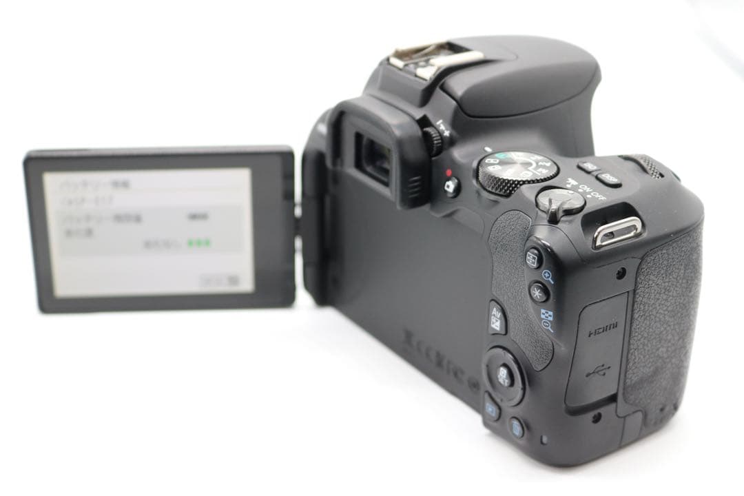 美品ですが少し訳アリ 【Canon EOS Kiss X9 ダブルレンズセット】