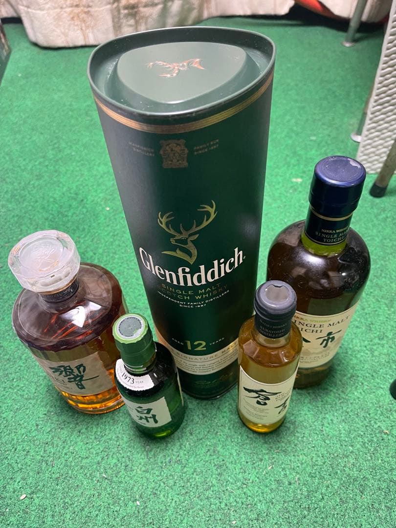 白州、倉吉、余一、Gienfiddich12年、響 BLENDERSCHOICE