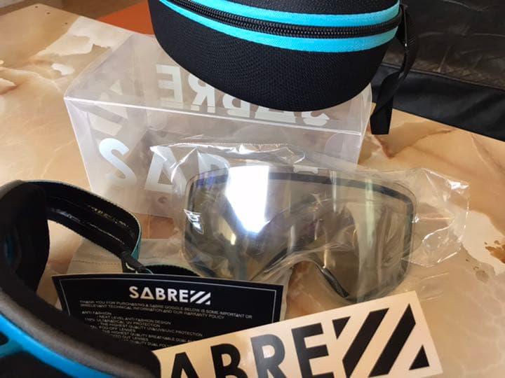 新品　セイバー　SABRE ゴーグル　スキー　スノーボード　bmx ヨコノリ