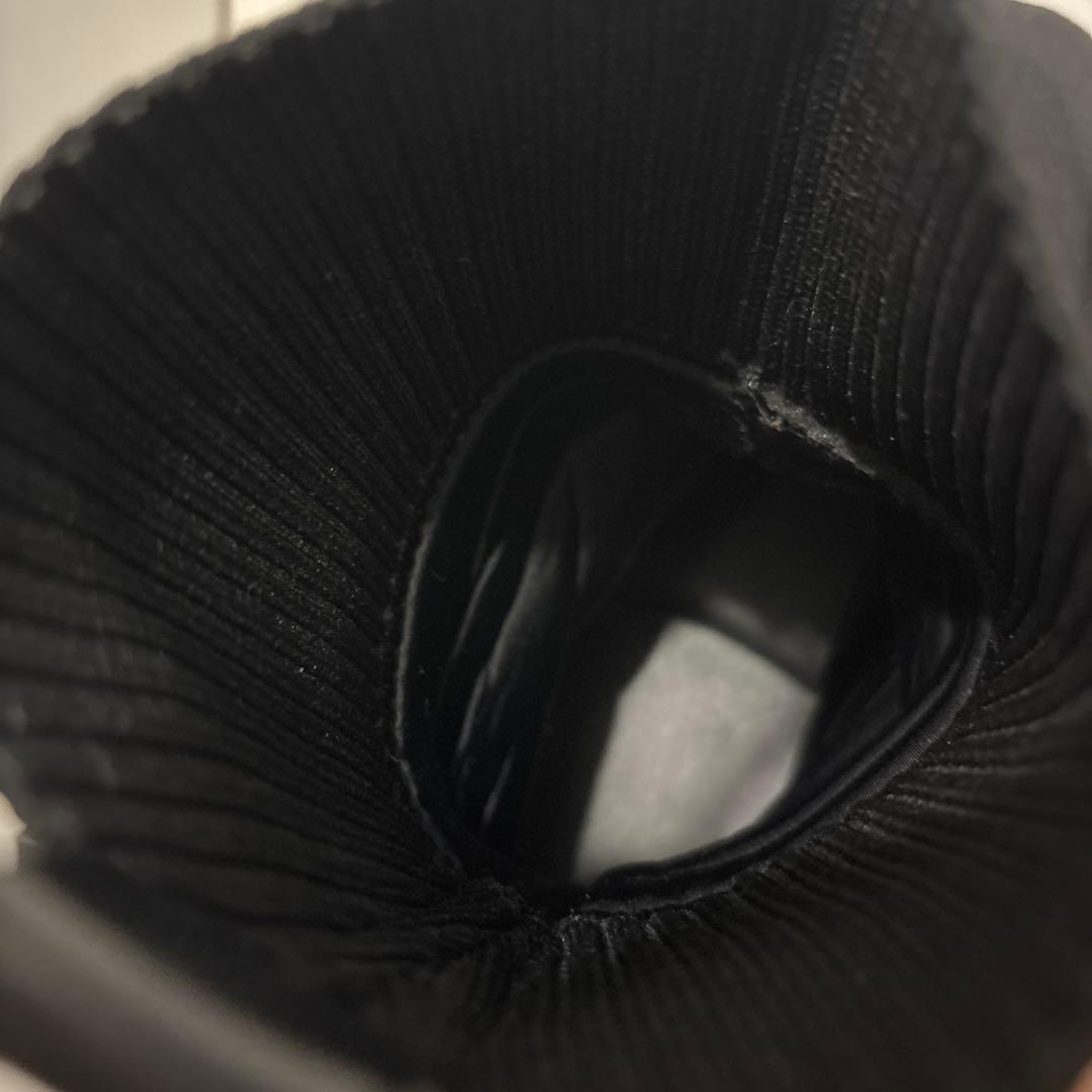 ラクバキ ニットブーツ ブラック