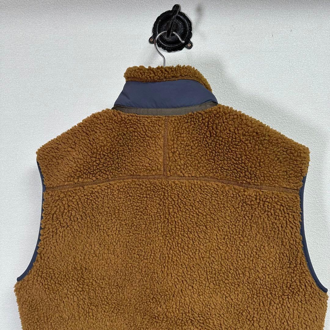 美品 L パタゴニア メンズ クラシック レトロX ベスト ボアフリース 茶