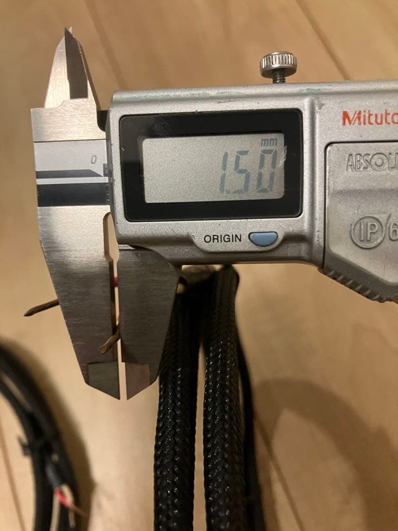 単線スピーカーケーブル　3M ペア アコースティックリバイブ好きな方など